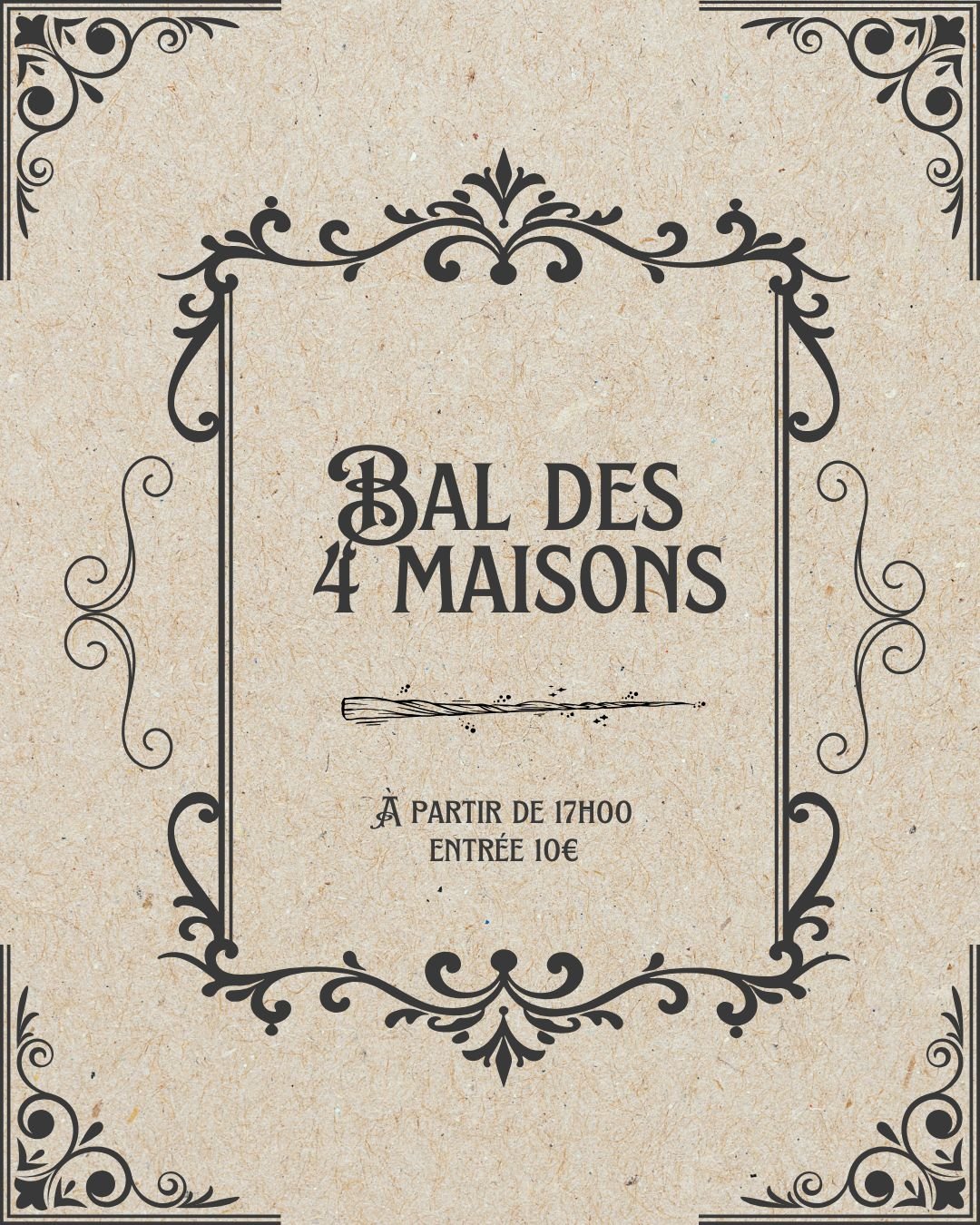 Le Bal des 4 Maisons 🧙‍♂️